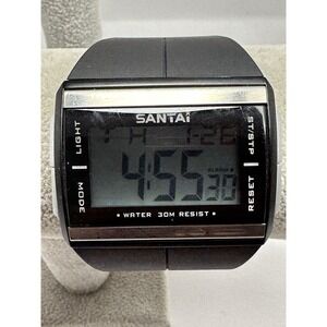 Santai Watch‎ ST-2506G Mens Watch New Battery 49MM 8" Digital  X89
